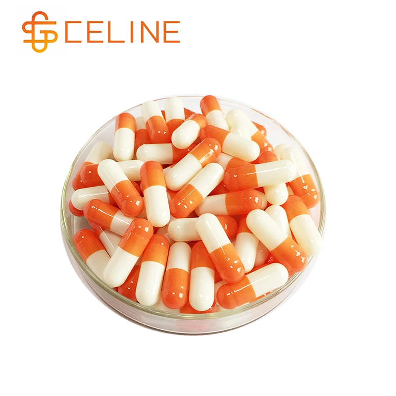 Taille 0 capsules de gélatine comestible pharmaceutique vide