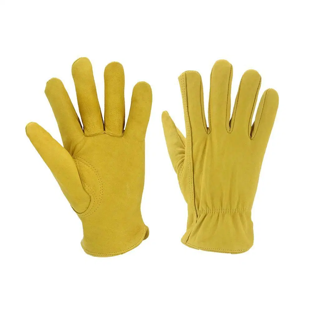 Work Gloves Sheepskin Leather Security Protection Cutting Working Handschuhe