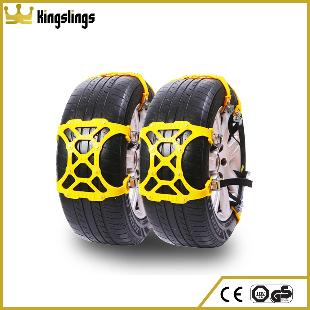 Kingslings Emergency Plastic Snow Chains for Car Alloy Steel Snow Chains