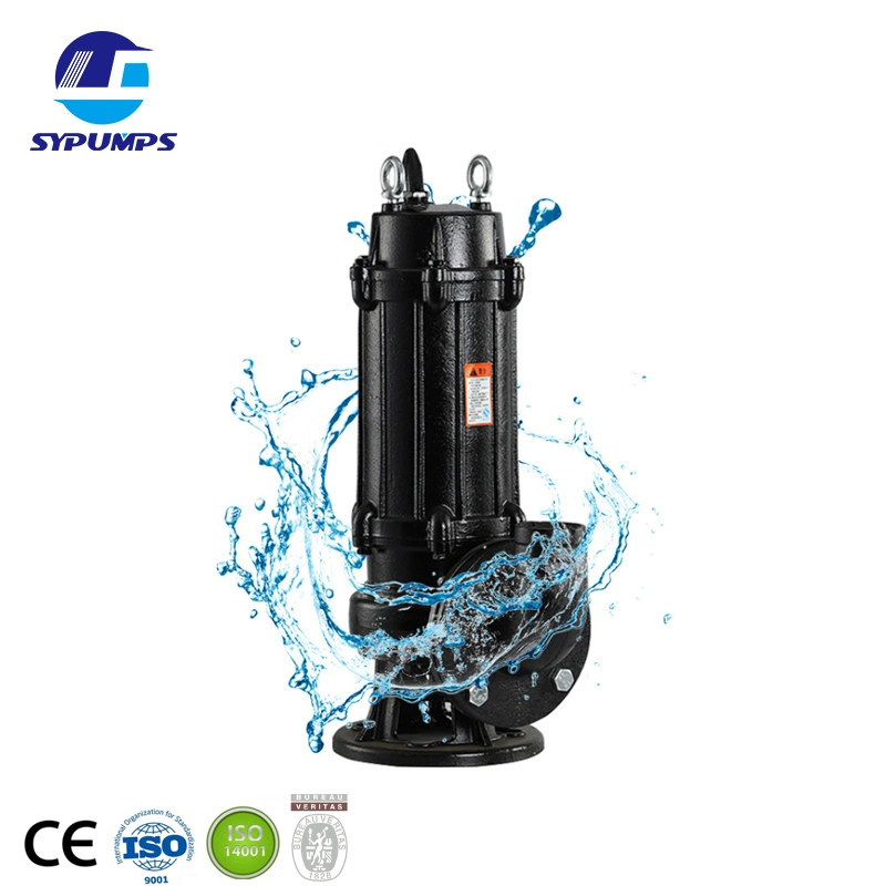 Submersible Sewage Dirty Waste Water Drainage Pump Vertical Submersible Cutter Grinder Pump