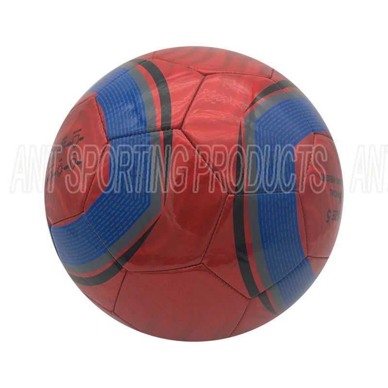 Official Size 5 Red Laser Material Football