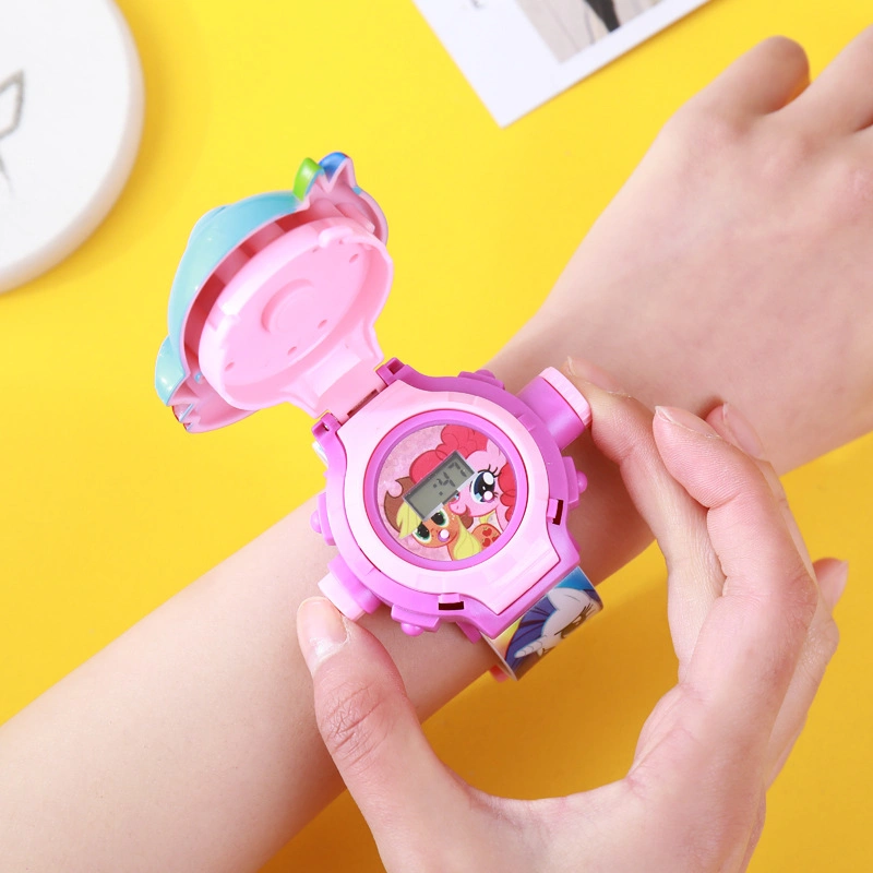 Hot Sale in South America Lighting Music Electronic Watch Luminous Sound Kids Watch