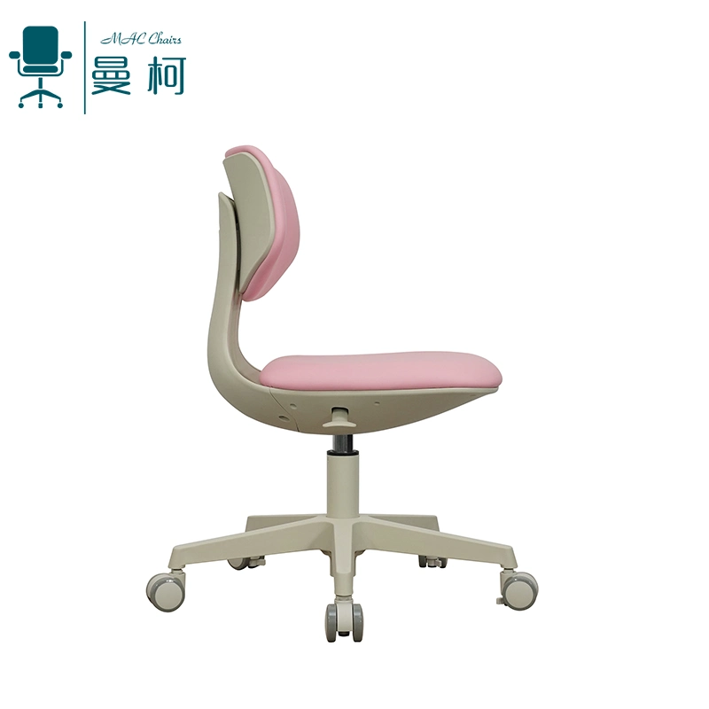 Chaise d'étude pour enfants, chaise colorée pour salon sécuritaire, chaise de bureau à domicile pour enfants avec frein d'assise et roulettes en nylon.