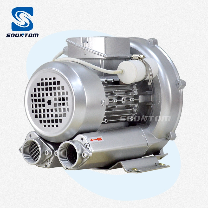 AC High Pressure Aluminum Industrial Exhaust Electric Turbo Blower for Offset Printing Machine