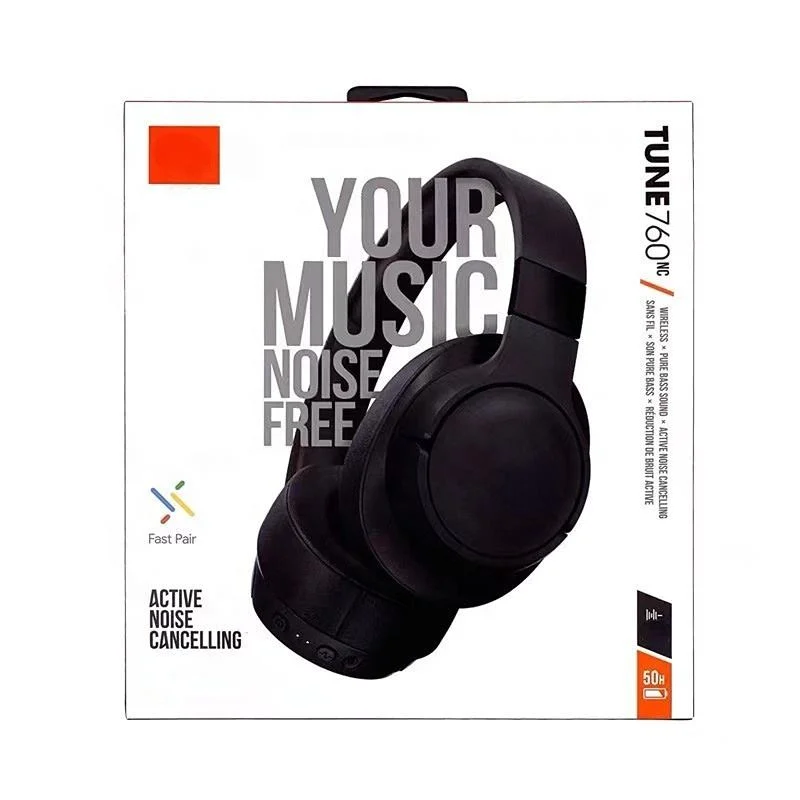 Customized Hot Selling Products 2023 Tune 760 Anc Noise Cancelling Bluetooth Wireless Headphones