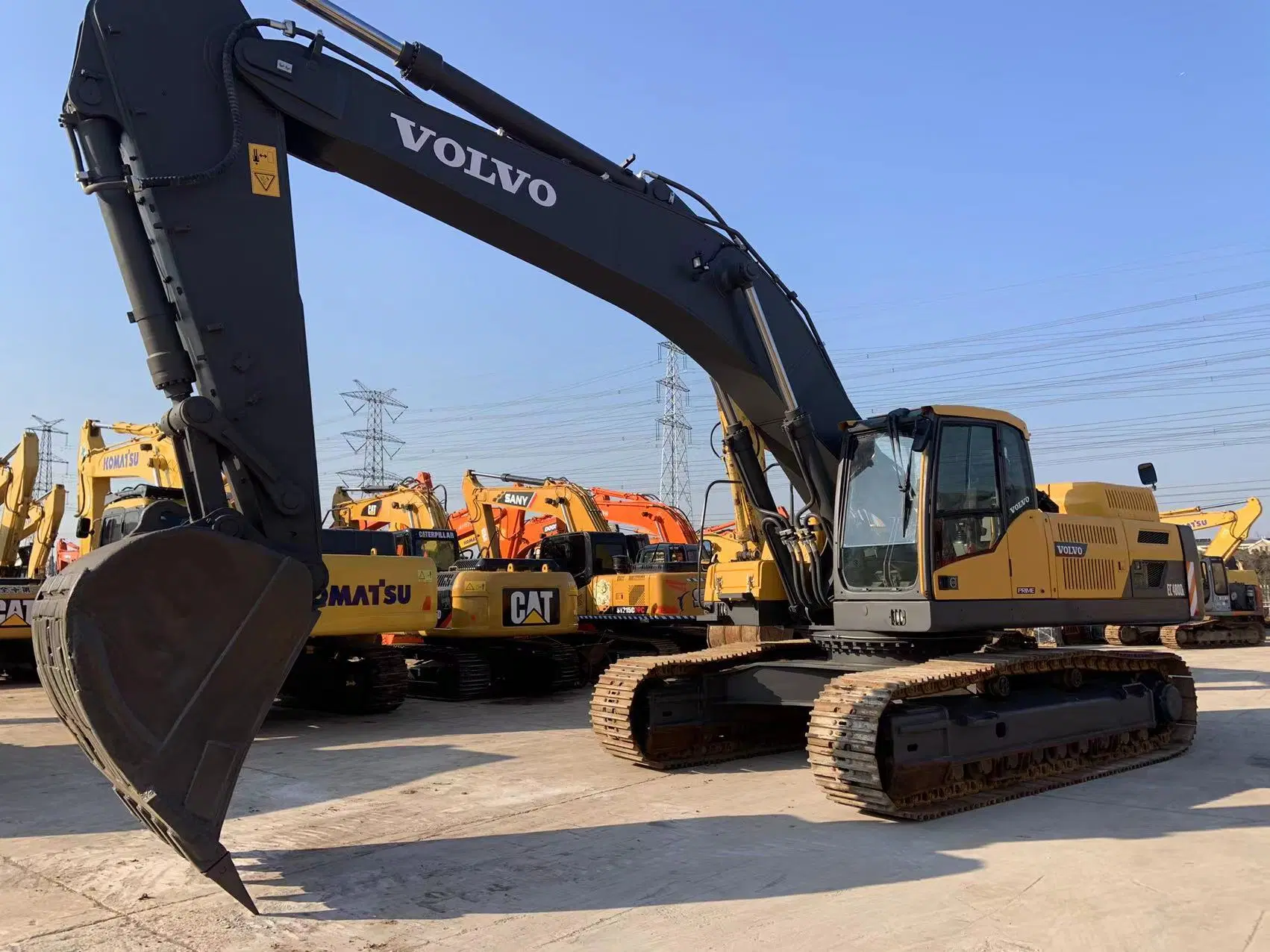 Utilisé Volvo ec480DL EXCAVATEUR VOLVO EXCAVATEUR utilisés pour la vente