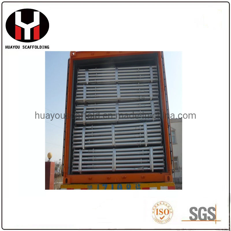 Painted/Galvanized Formwork System Steel Pipe Support Light/Heavy Duty Steel Prop Scaffolding for South American Market