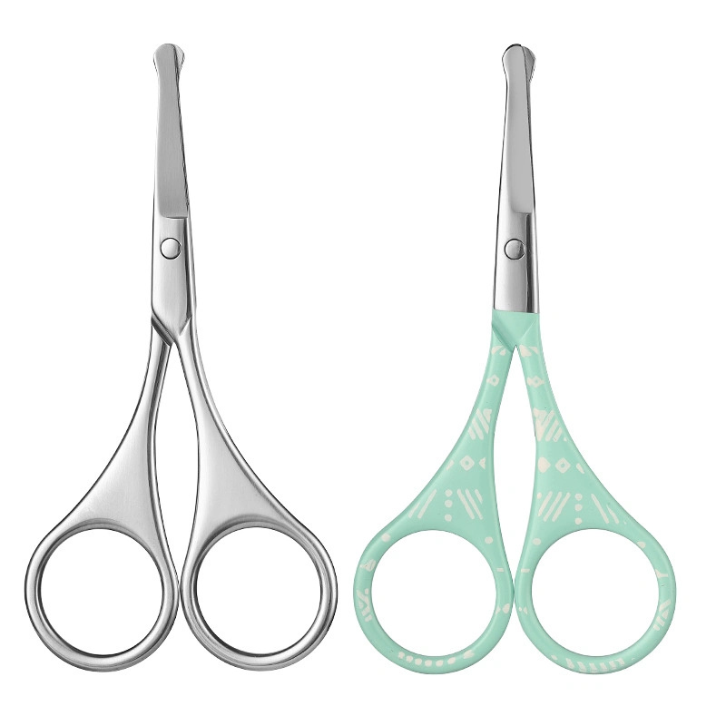 Cute Makeup Small Private Thread Trimming Head Household Round Nose Hair Scissors