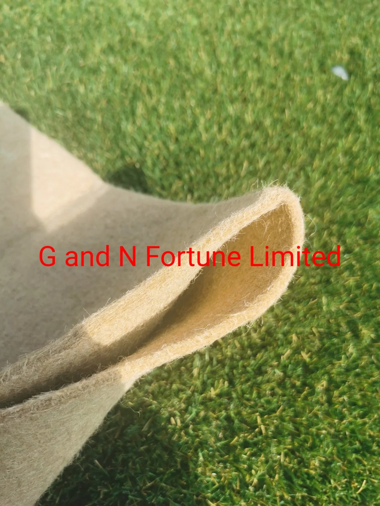 100% Natural Jute Fiber Needle Punched Micro Green Growing Mat 1000 Gram Per Square Meter