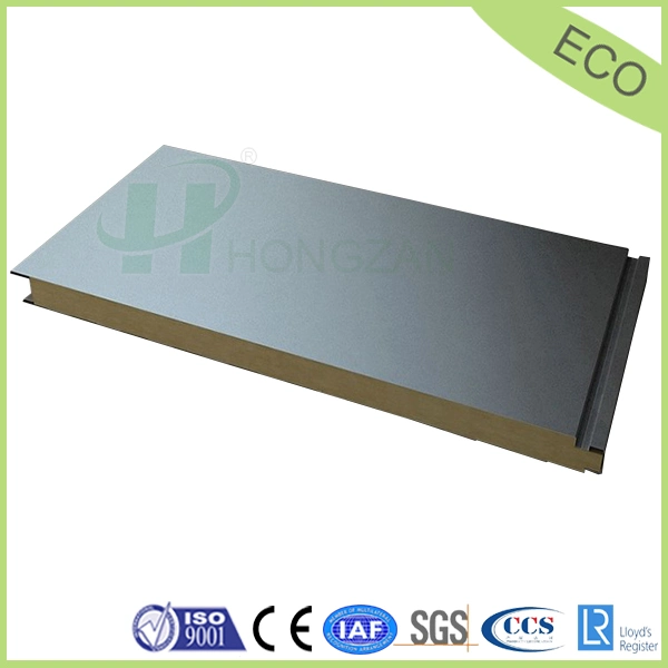 Heat Insulation Rock Wool Sandwich Panel for Mobile Houses