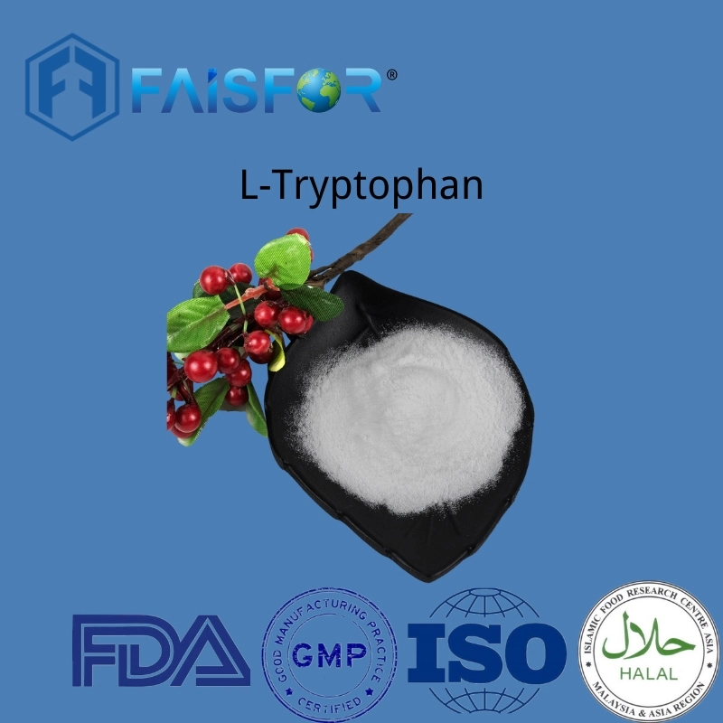 Chemical Feed Additive L-Tryptophan Powder CAS 73-22-3