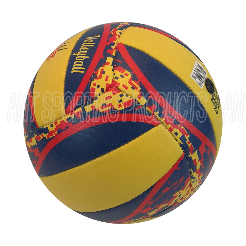 Coutures de volley-ball de promotion de la machine en PVC