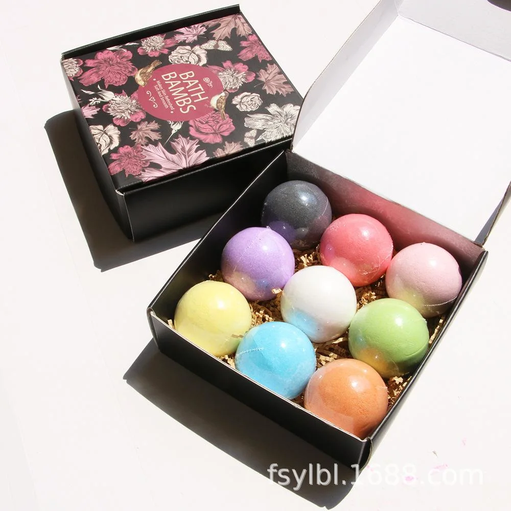 OEM Perfume Natural Ingredient Scented Colorful Bath Bomb Skin Care