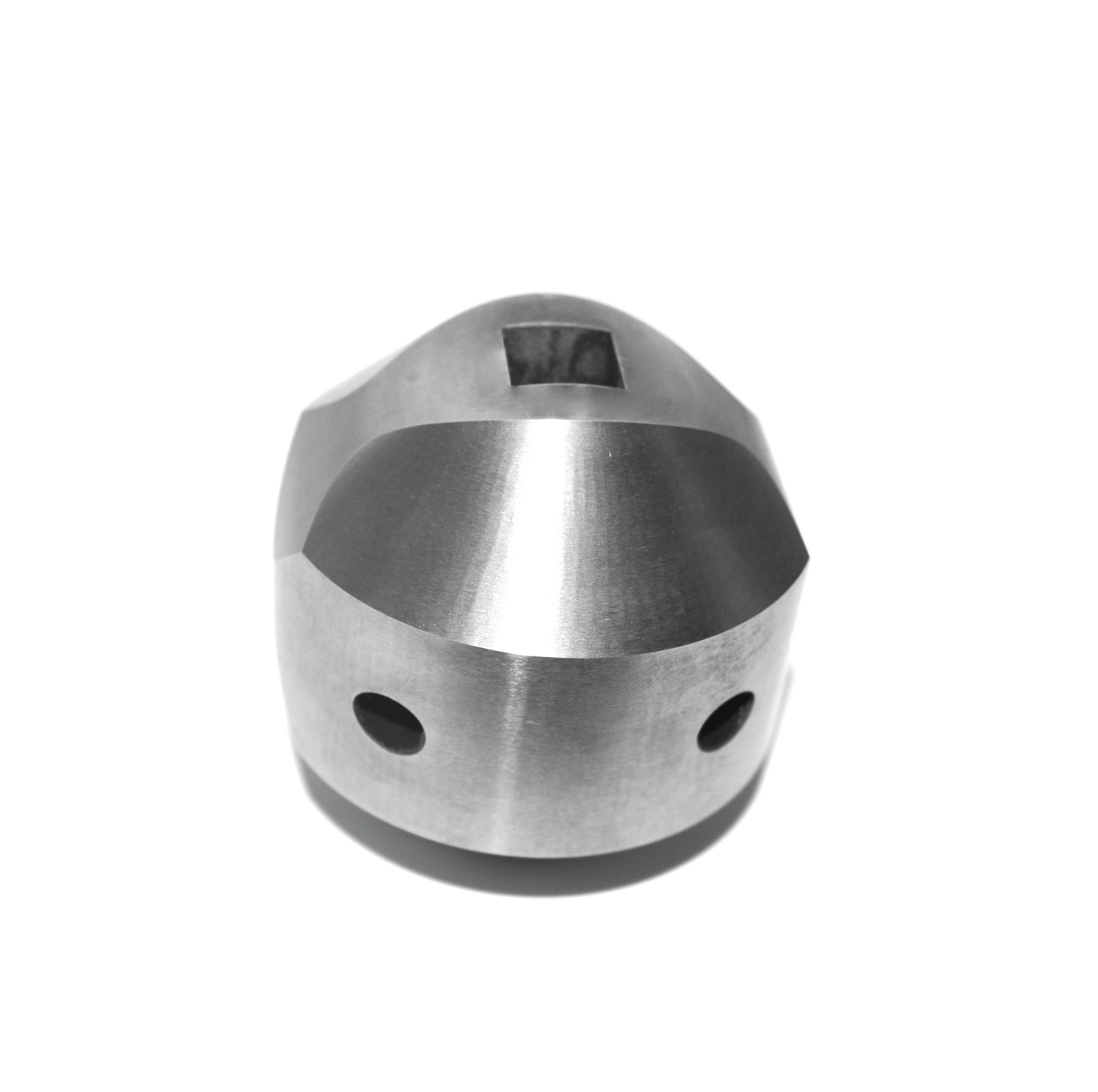 OEM Customized China Factory Hard Alloy Cemented Tungsten Carbide Valve Ball with Holes