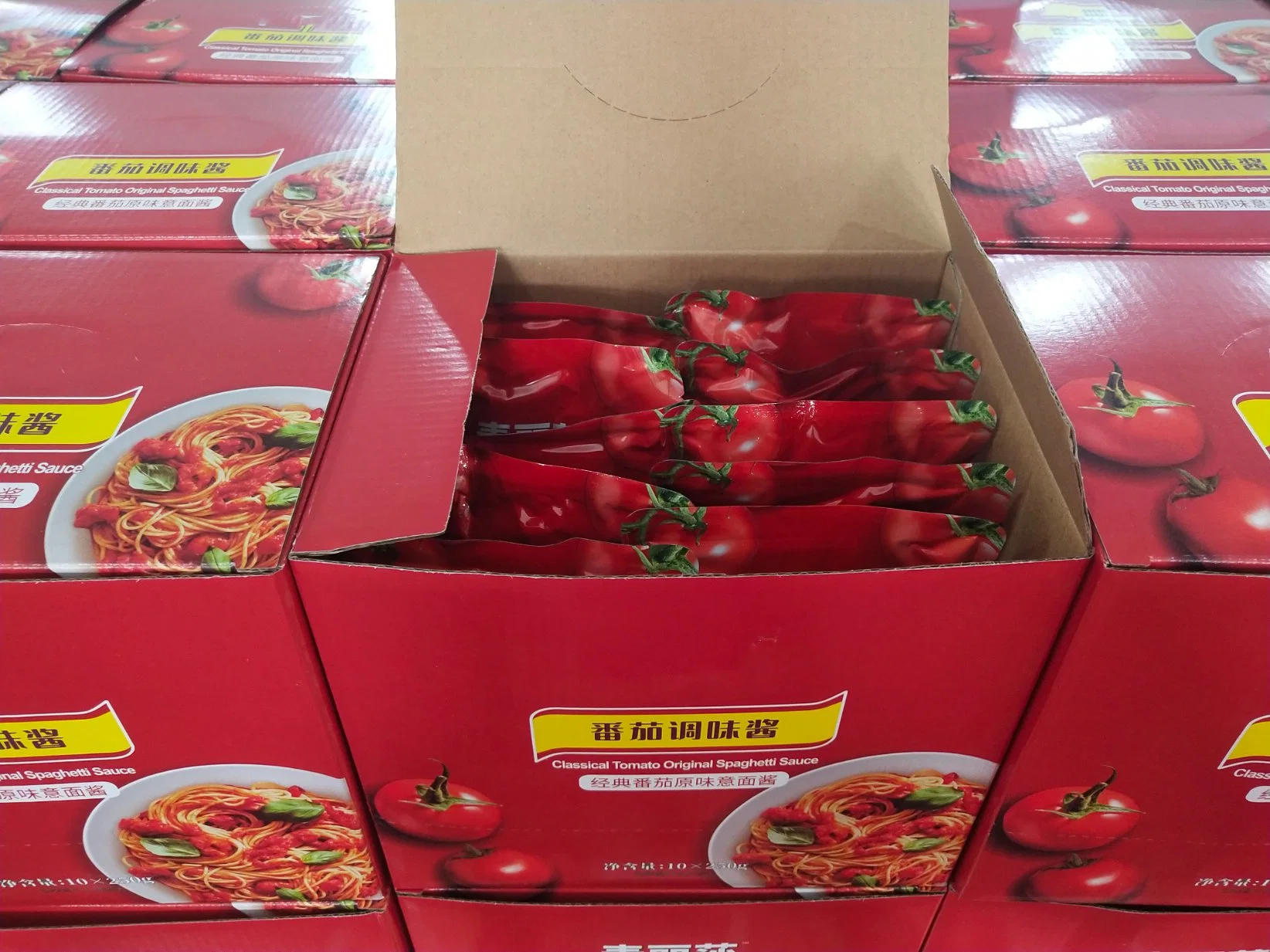 OEM Brand Seasoning Wholesale Tomato Pasta and Pizza Sauce Factory