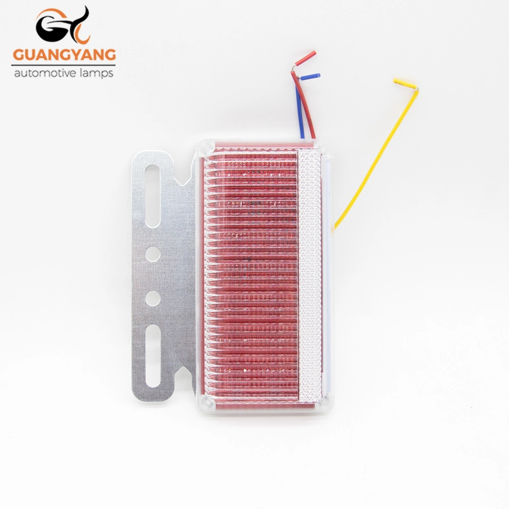 Truck LED Red Color Warning Side Lights 12V 24V Auto Turning Lamp Factory