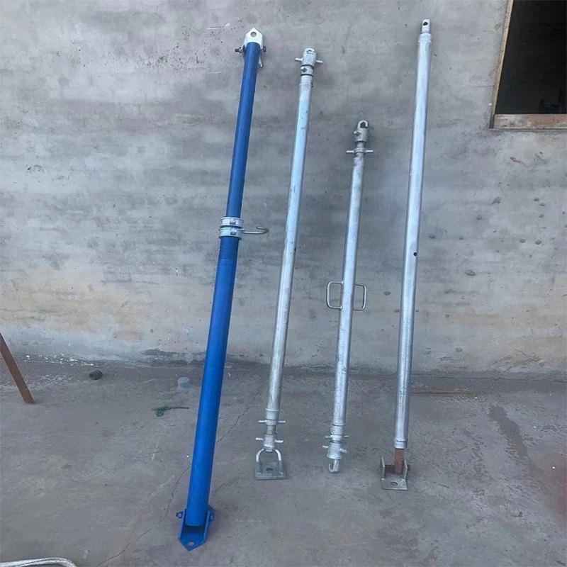 Galvanized Scaffold Shoring Construction Adjustable Steel Prop Scaffolding Jack Q235 Formwork Props Scaffold