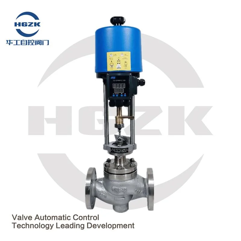 Stainless Steel Pneumatic Diaphragm Regulating Valve with Positioner