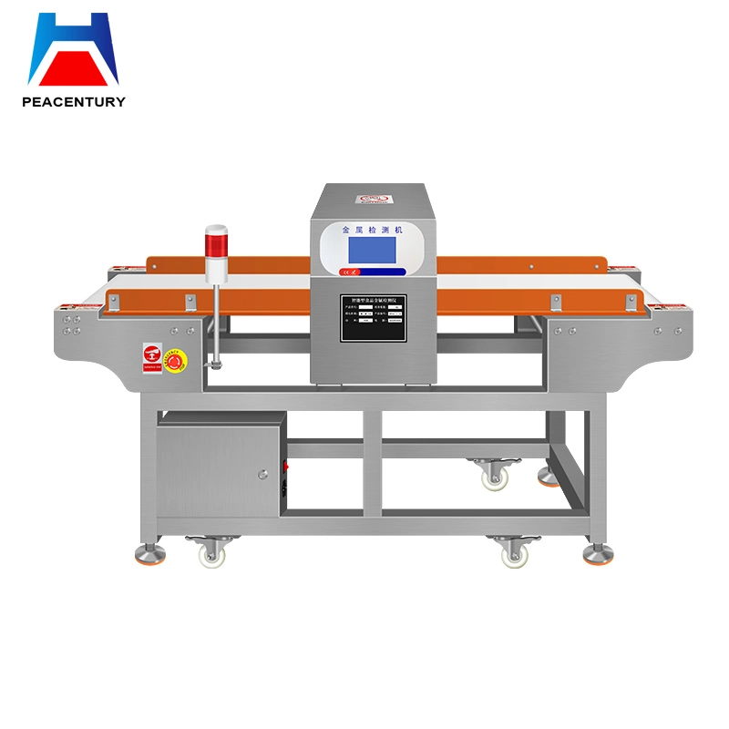 Industrial High Accuracy Automatic Conveyor Belt Metal Detector Machine Food Metal Detector Machine for Both Dry and Wet Food