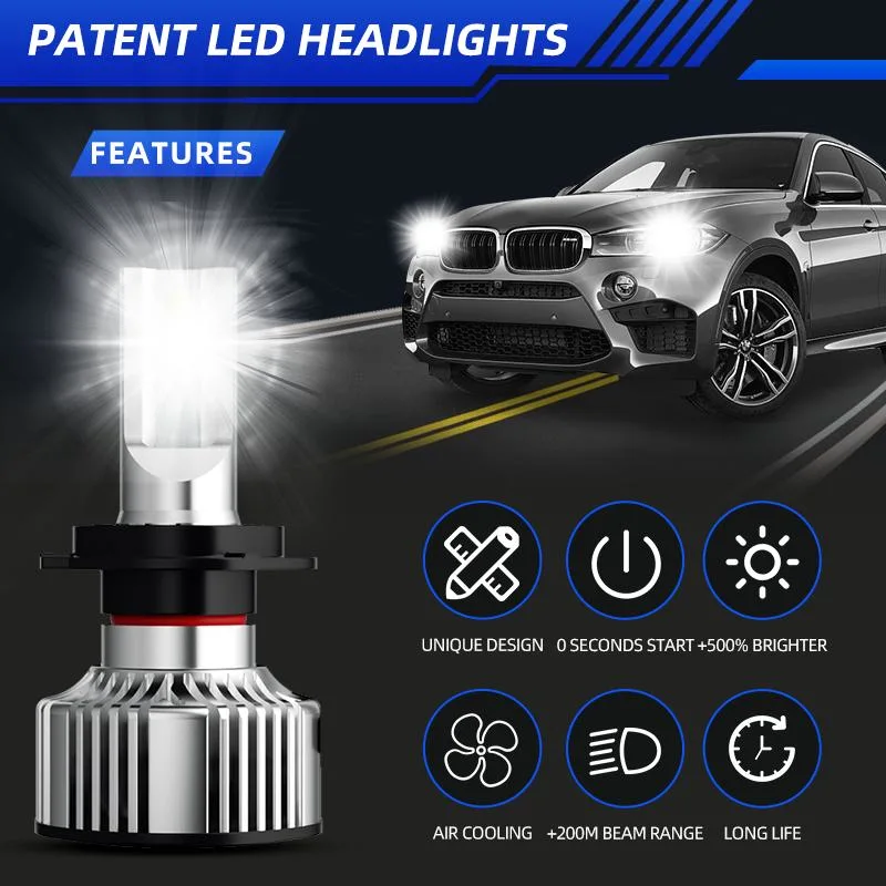 Wholesale/Supplier Auto 50W C6 H4 H7 H11 Automotive Car LED Bombilla de faro