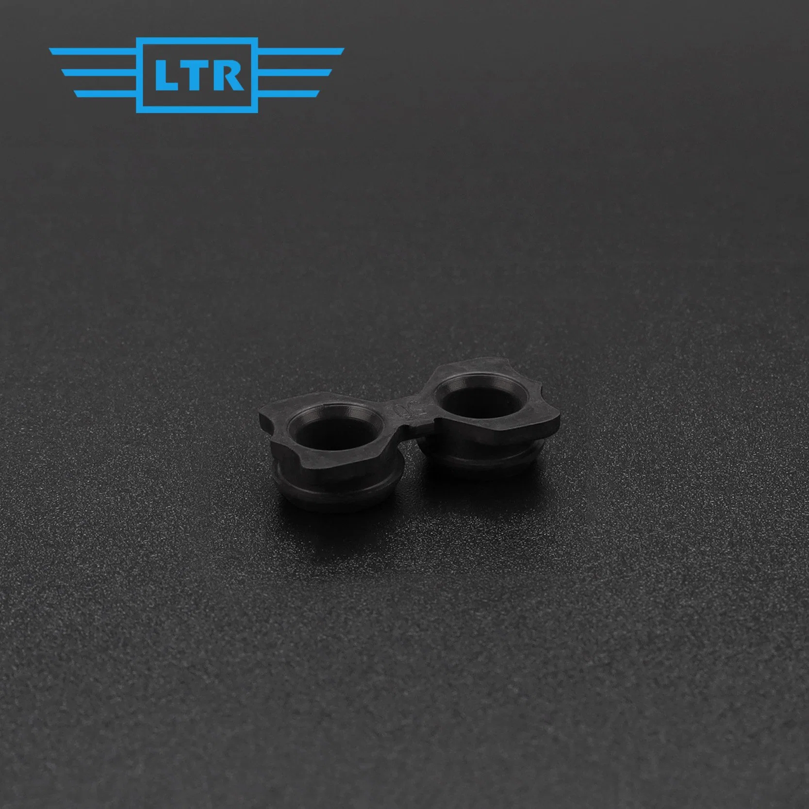Customized Sir/FKM/EPDM/NBR Pipe Gasket Connector Rubber Parts