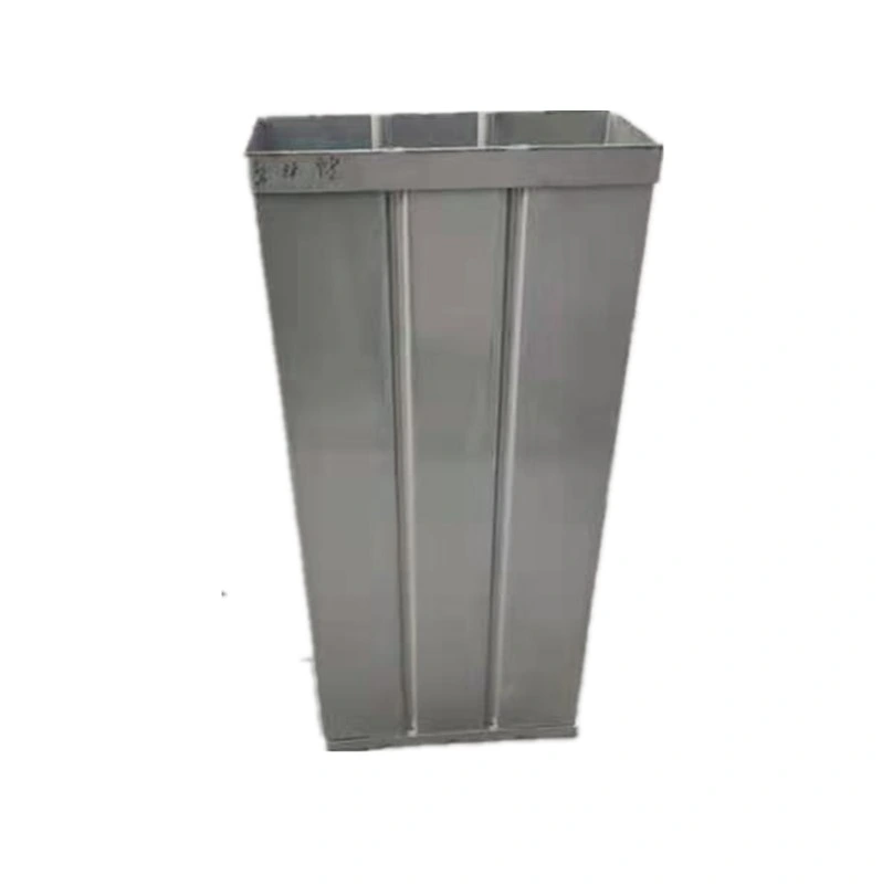 25kg, 50kg, 100kg, 125kg Galvanized Steel / Stainless Steel Block Ice Can Ice Mold for Ice Plant