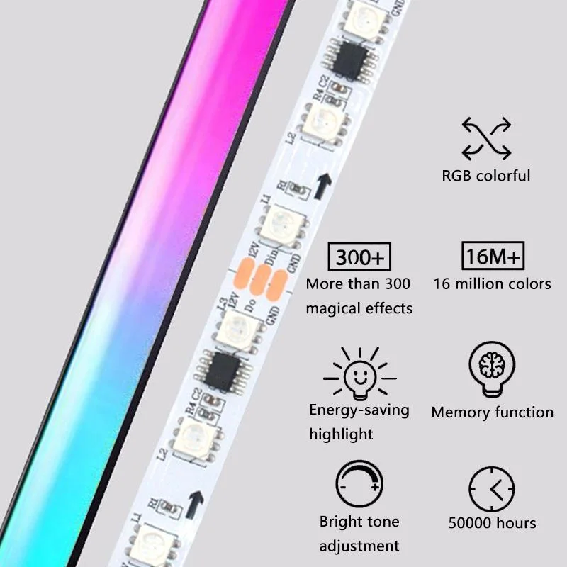 Ilightsin steckbare RGBW 12W Lite Pulse Sitzraumbeleuchtung LED-Bodenleuchte