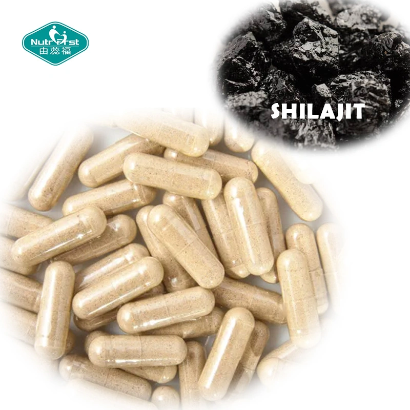 Contract Customized Manufacturer Physical Strength Enhance Herbal Shilajit Capsules for Muscle Health