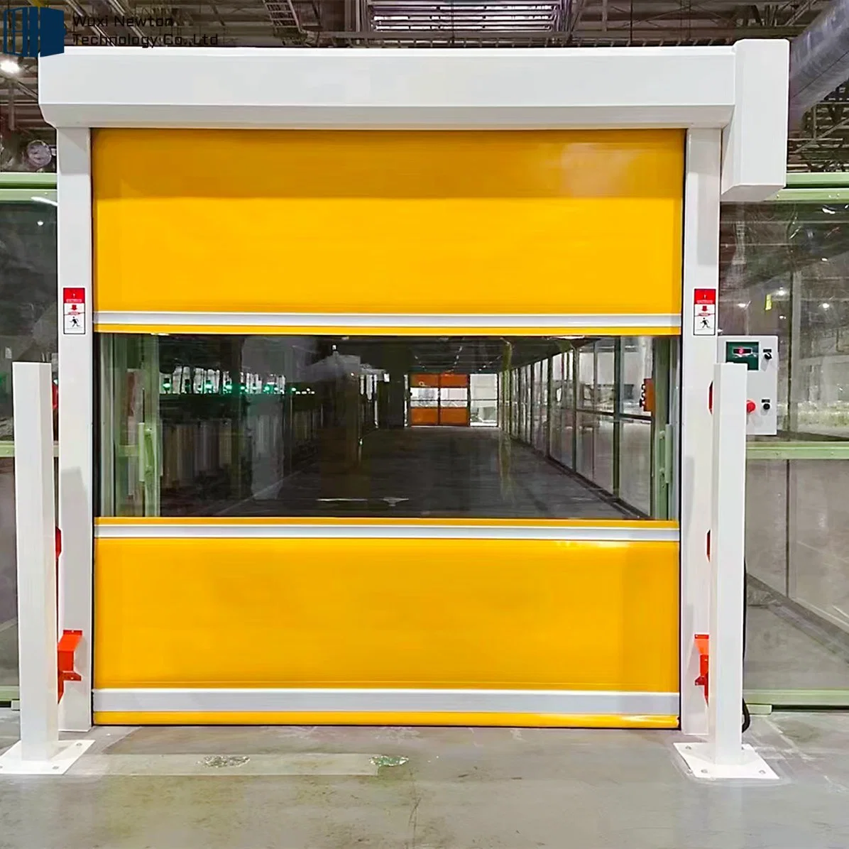 Usine Rapide Portes à Enroulement Automatiques en PVC à Grande Vitesse