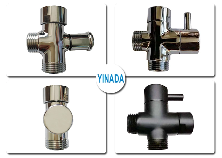 Reasonable Price 1/2 Inch Shower 3 Way Angle Valve Three Way Water Valve