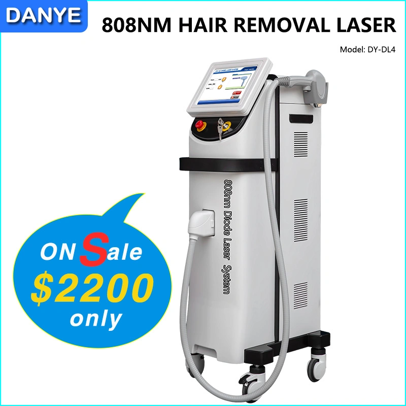 Salon de beauté professionnels de haute qualité de l'équipement 808nm Épilation Laser Diode