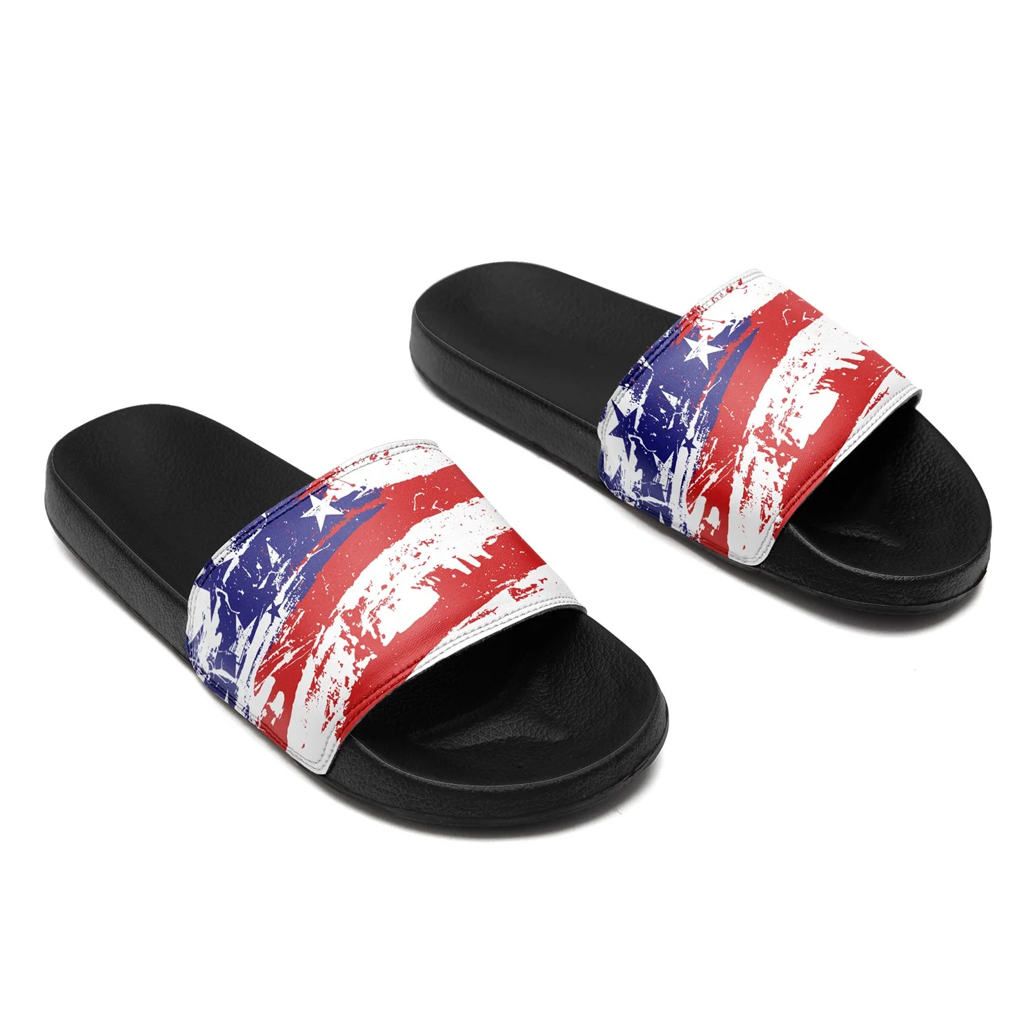 Custom Unisex Slide Sandals Slip on Athletic Sport Slides Wholesale/Supplier Dropshipping Slippers