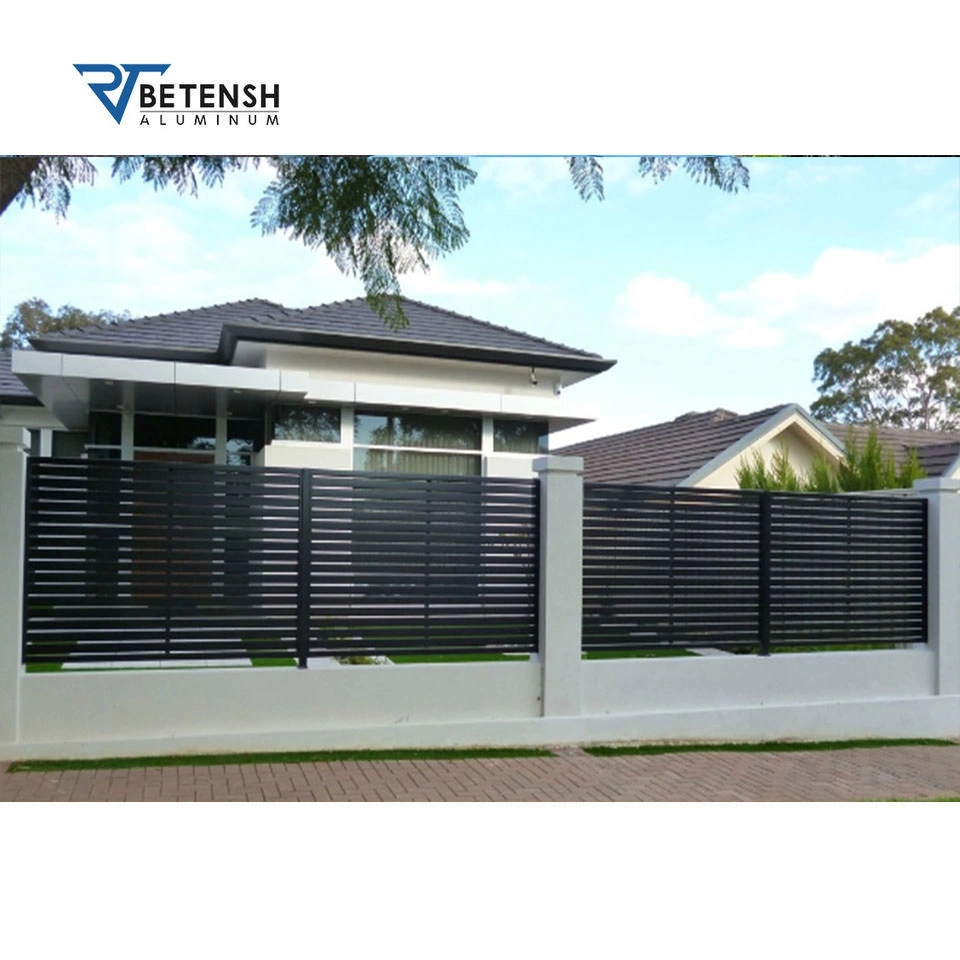 Hot Sale and Factory Price Easily Assembled DIY Durable Powder Coated Best Cost Performance Aluminum Slat Fence