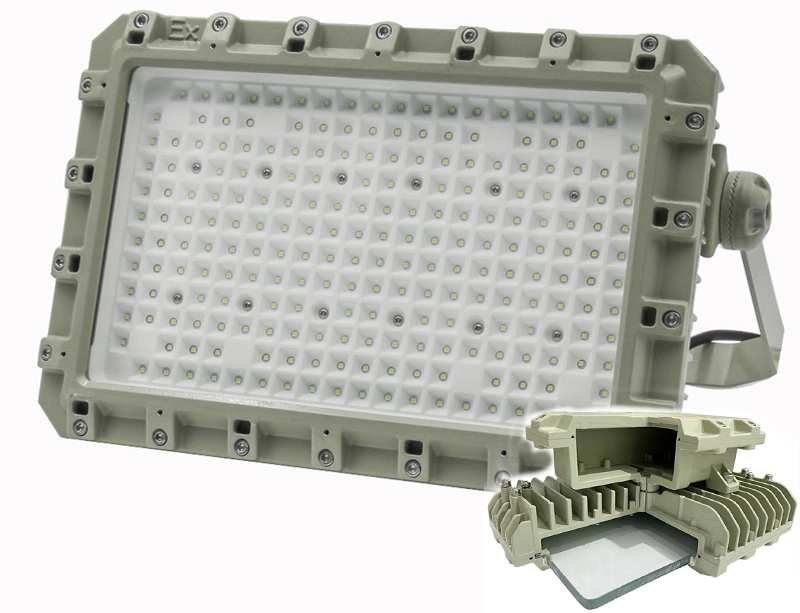 LED Flameproof Low Bay Lights for Chemical Industry Warehouse with Atex Certificate