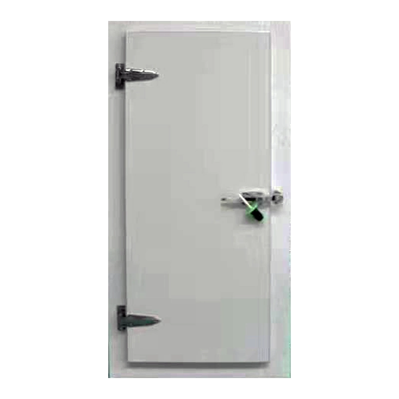 Cooler Storage Room Semi Buried PU Sandwich Panel Hinge Latch Hinged Door