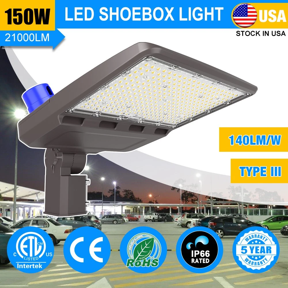 Romanso Shoebox Light 150lm/W AC100-277V LED Area Shoebox Lighting