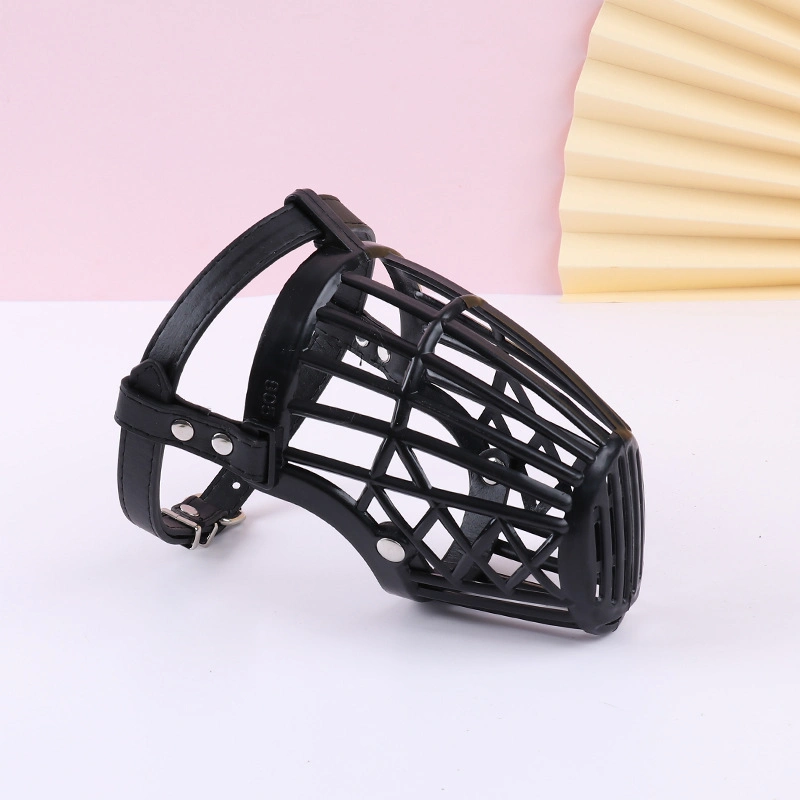 Strong Plastic Dogs Muzzle Basket Design Anti-Biting Pet Accessories