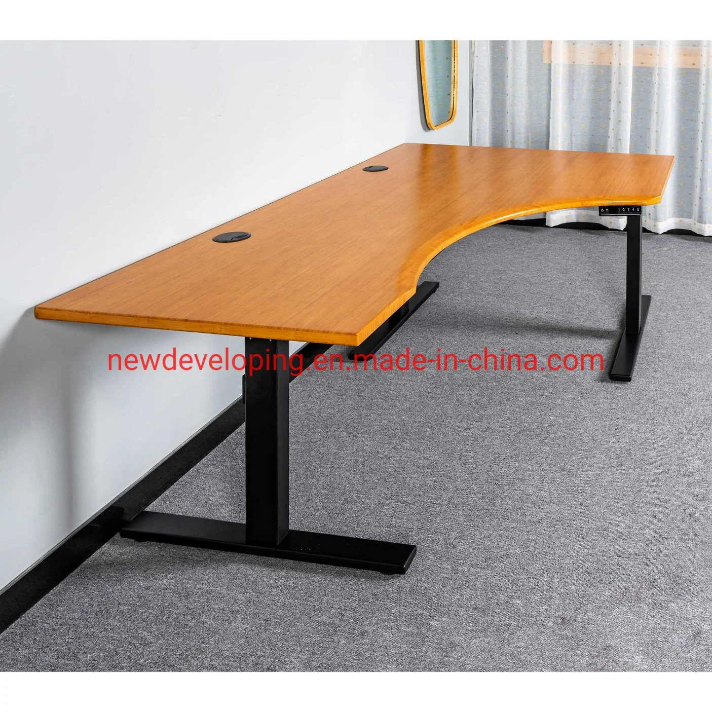 Home Office altura ajustable ergonómica Mesa de trabajo para ordenador