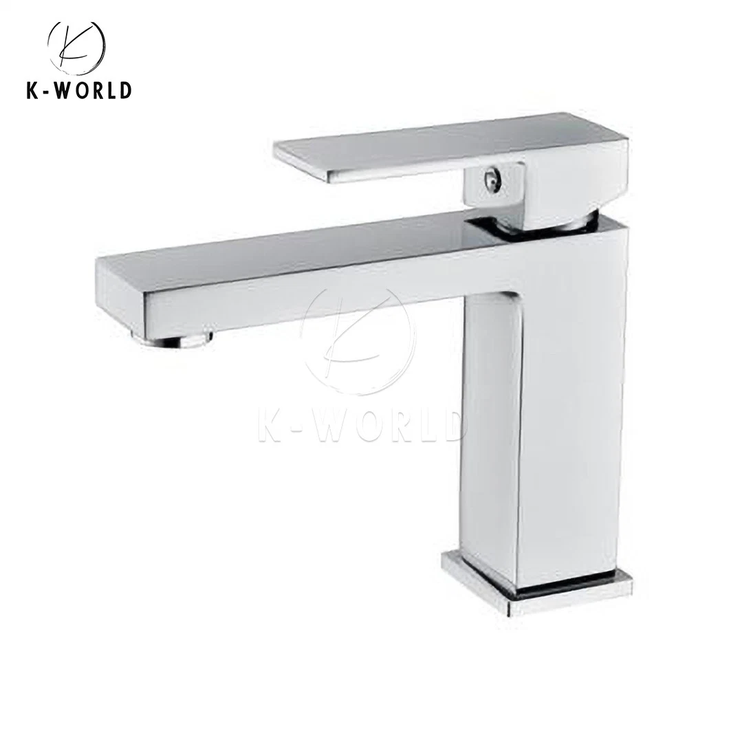 K-World Marble Handle Basin Faucet Suppliers Sample Available Single Lever Washbasin Mixer China 7.16 Lbs Weight Stainless Basin Mixer