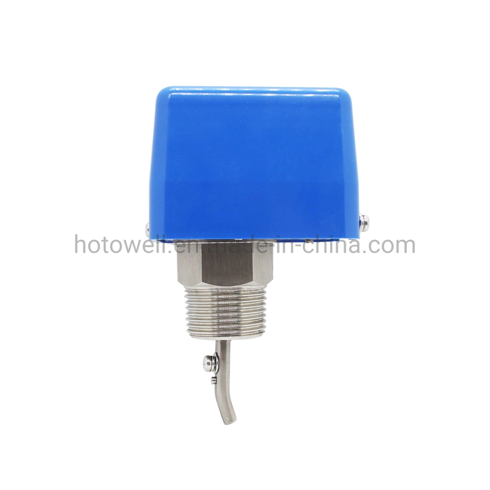 NPT Max Liquid Pressure 1.5MPa 1 Inch Stainless Steel Paddle Water Flow Sensor Switch