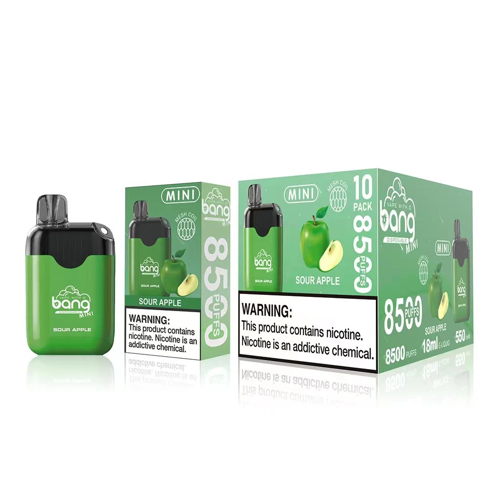 2023 New Arrival Bang Mini 8500 Puffs Wholesale Disposable Vape E Cigarette