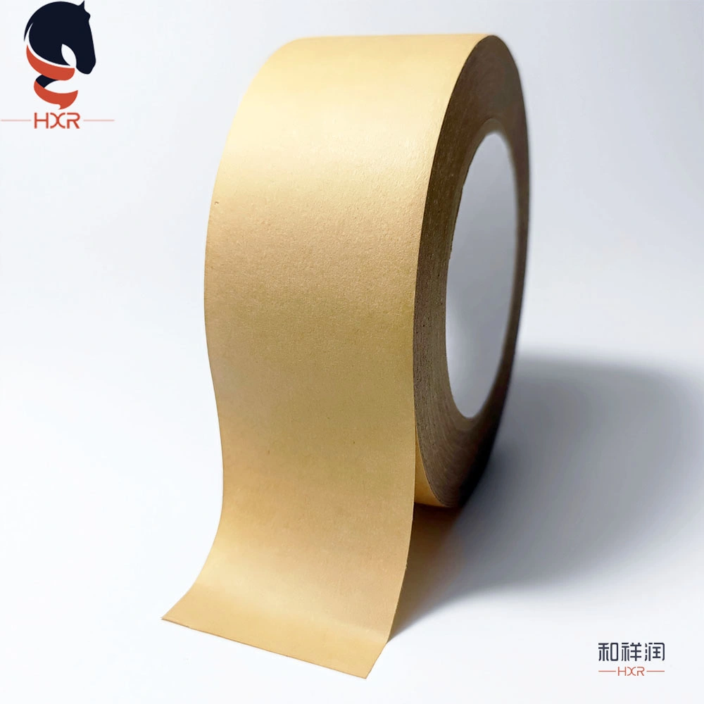 Eco Friendly Biodegradable Kraft Paper Package Reinforced Custom Printed Gummed Tape