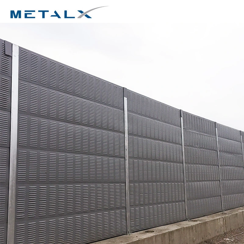 Barrier Sound Insulation Materials Foil Barrier Aluminum Outdoor Sound Truss Temporary Noise Barrier