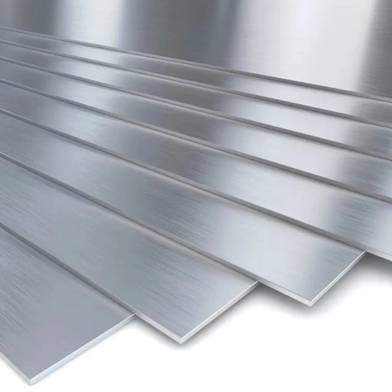 Al Plate material de construcción de cubiertas laminado en frío en caliente anodizado 1100 3003 3105 5052 Grado marino 5083 5754 H111 6061 6062 T651 Chapa de aluminio de aleación de aluminio espejada