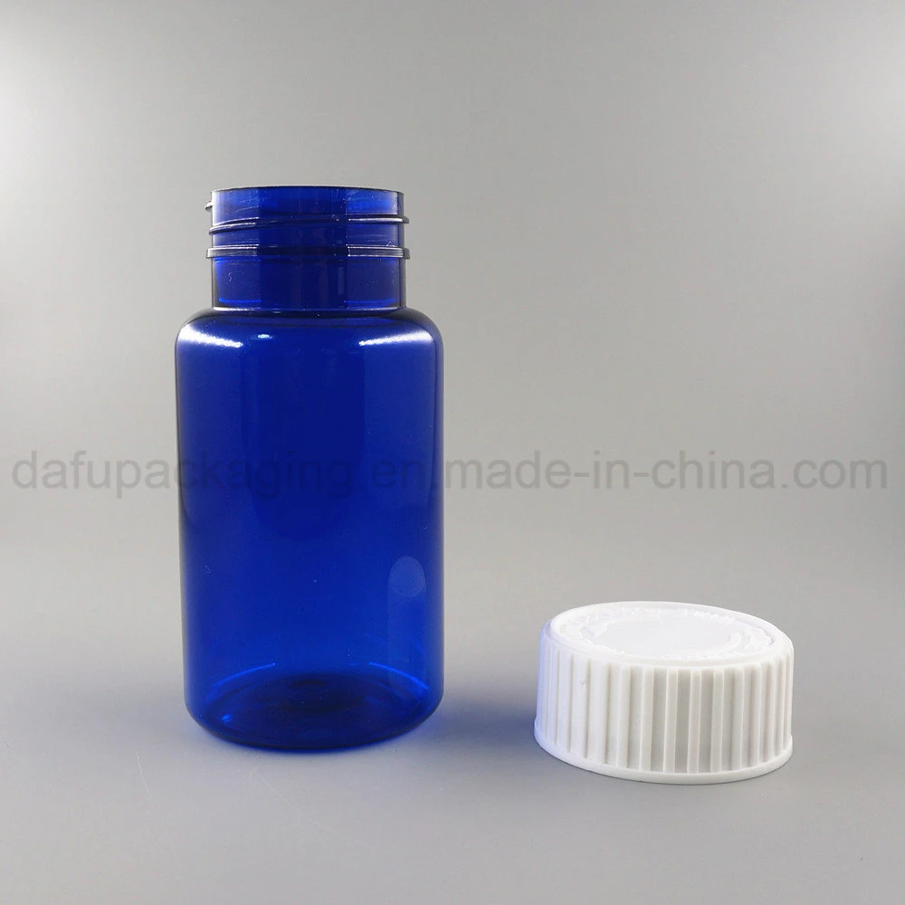 Plastic Packaging Bottle 75ml Pet Pharmaceutical Container Pill Bottle for Screw Cap