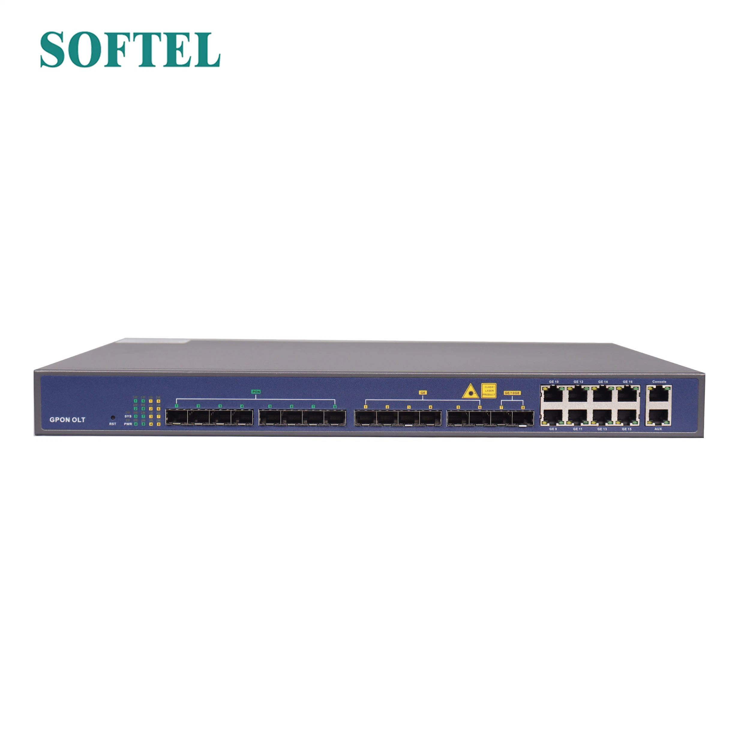 FTTH Gpon Epon Vsol 4 8 Port Olt Optical Line Terminal Olt