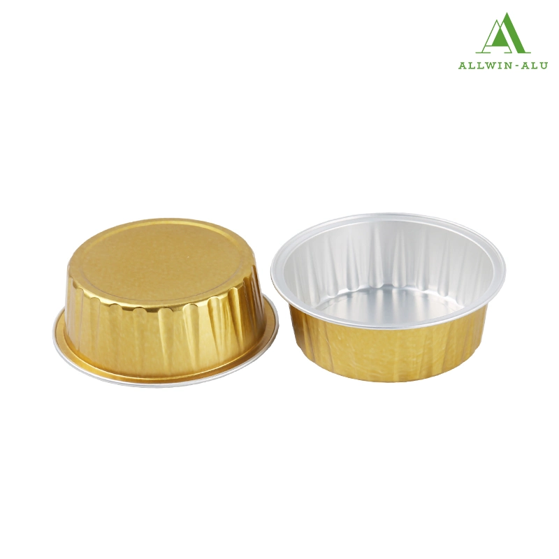 Containers, Disposable Plate Allwin-RC72 Allwin Custom Made for Cake Aluminum Foil Cup