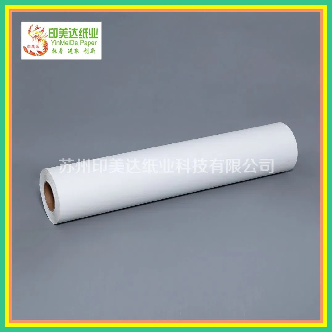 50 GSM 61'' 500 Meters Anti-Curl Coating Heat Sublimation Transfer Paper