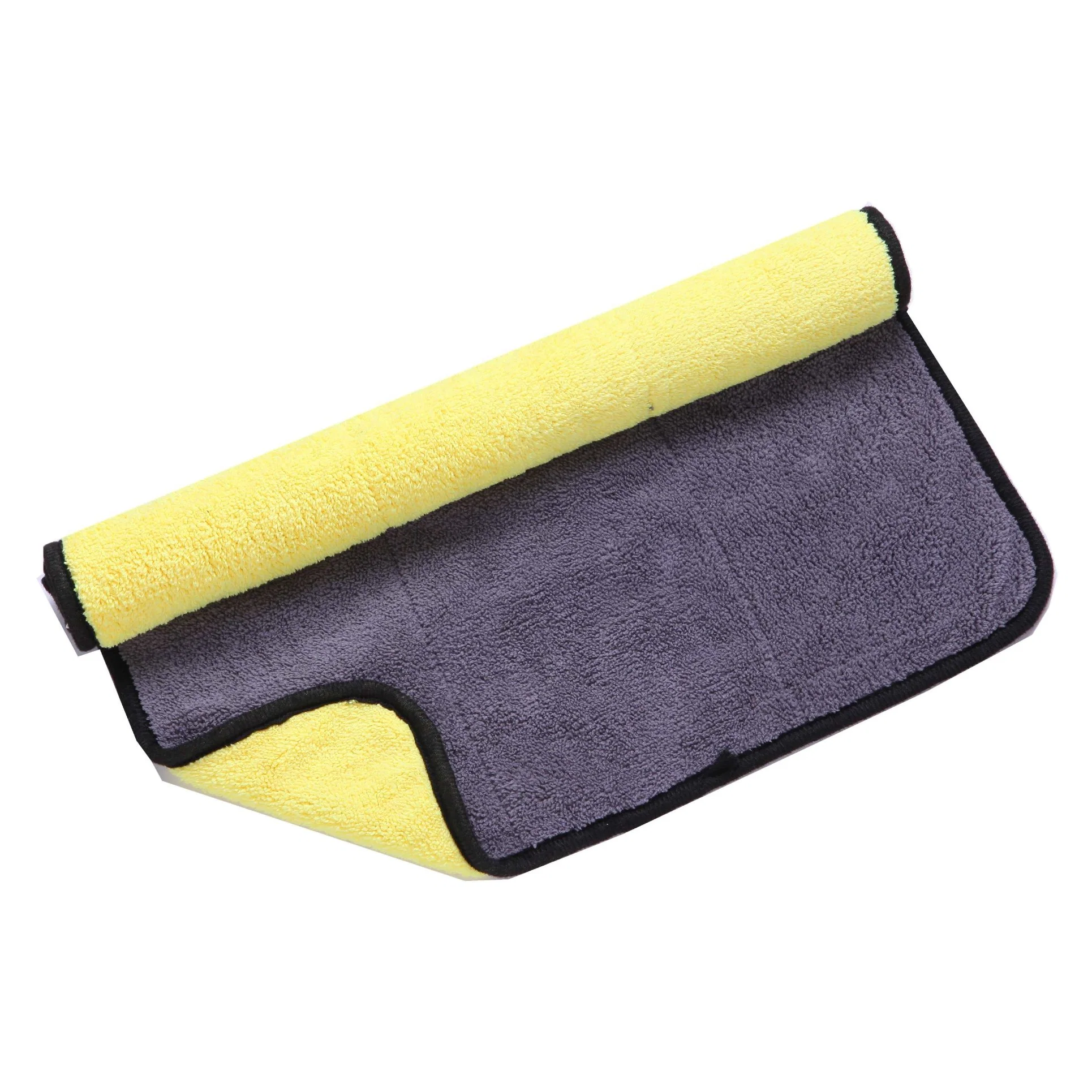 Auto Detailing Polishing Super Absorbent Coral Fleece Microfiber Towel Car Wash