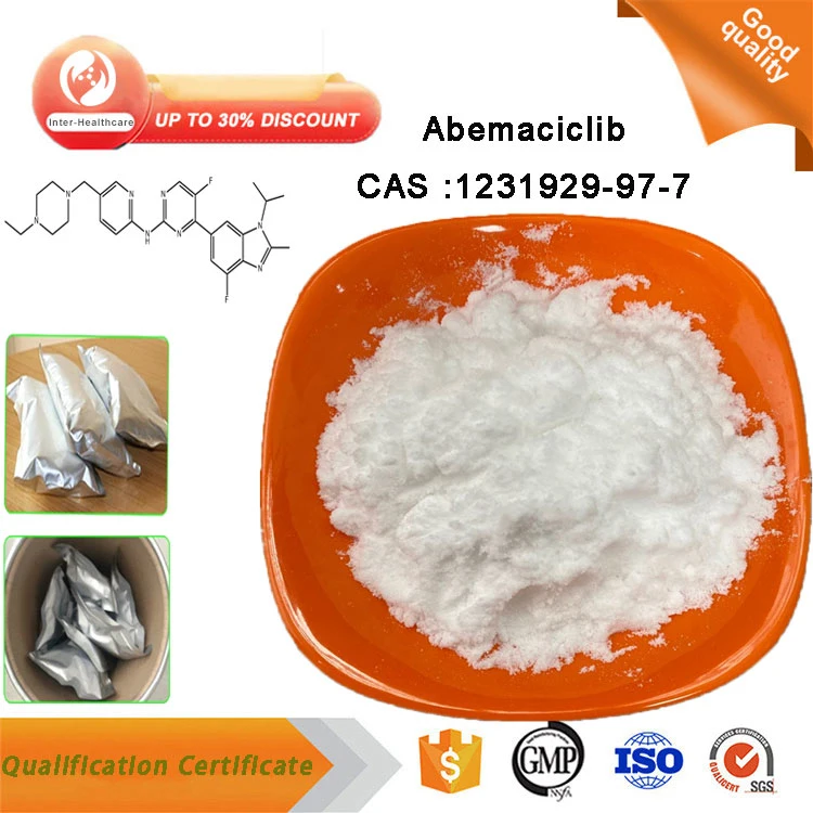 Hochwertige pharmazeutische Rohstoffe Abemaciclib Pulver CAS 1231929-97-7 Abemaciclib Für Anti-Tumor